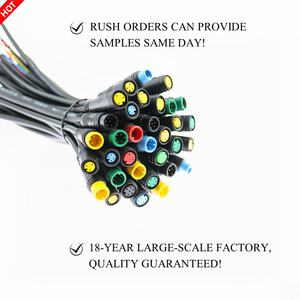 IP67 23456Pin พลาสติกกันน้ำสำหรับจักรยานไฟฟ้าสายต่อขยายชายหญิงขั้วต่อกระแสไฟที่2A - Product Image 3