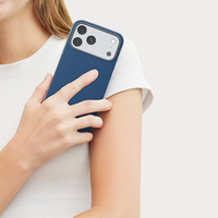 Étui de téléphone magnétique en cuir avec doublure en microfibre, compatible avec la charge sans fil, antichoc pour iPhone 14-17, fabricant OEM ODM Chine