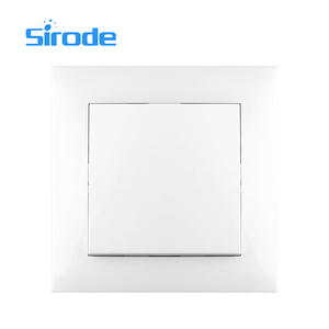 Sirode serie 9202 europeo Standard 250V sicuro moderno colore grigio 1 banda 1 vie interruttori e prese per la luce <span class=keywords><strong>a</strong></span> parete elettrica per la casa - Product Image 2
