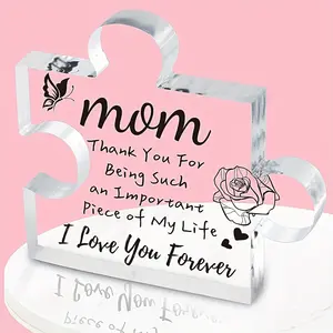 New Product Puzzle Irregular Mother's Day Father's Day Valentine's Day Home Desktop Decoration