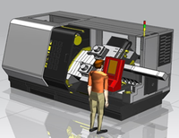 PROSPER SXY800 tournage des métaux CNC automatisation tour fabricants à vendre