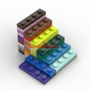 ตัวต่อ BEBRICKS ชุดที่ 3710 แผ่น 1x4 ของเล่นตัวต่อสร้างสรรค์ DIY สีสันสดใส MOC ชุดตัวต่อสำหรับเด็ก - Product Image 2