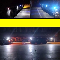 Feux latéraux LED 24V pour voitures et camions, éclairage latéral large pour la conduite