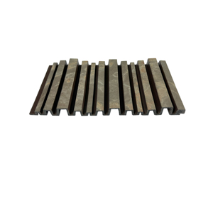 แผ่นผนัง PS คุณภาพสูง เป็นมิตรกับสิ่งแวดล้อม กันน้ำ ดีไซน์ทันสมัย ลายลูกฟูก สำหรับตกแต่งเชิงพาณิชย์และธุรกิจบริการ - Product Image 5