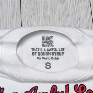 Camiseta de Hombre de Manga Corta Casual de Algodón 100% de Alta Calidad con Estampado 'THAT'S A AWFUL LOT OF COUGH SYRUP' - ¡Tendencia Actual! - Product Image 2