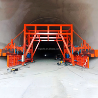 Chariot de pose de chemins de câbles en béton sur mesure - Portique de coffrage hydraulique en acier pour le forage de tunnels de métro