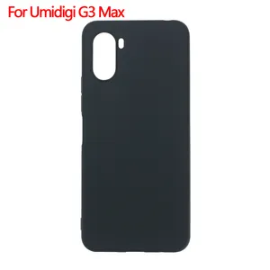 厂家批发哑光TPU外壳软磨砂后盖硅胶手机外壳适用于Umidigi G3 Max黑色
