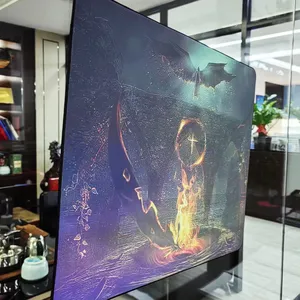 Good Suction Soft Poron Game Mouse Pad X-soft Anti-slip T-Fabric Smooth Quick Esports Gaming Full Printing