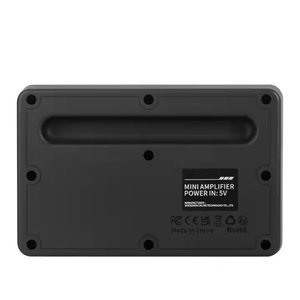 10W Mini <strong>Bass</strong> Amp Portable Rechargeable <strong>Bass</strong> Guitar <strong>Practice</strong> <strong>Amplifier</strong> with Dual Channel Clean Drive and Aux Jack ABS - Product Image 6