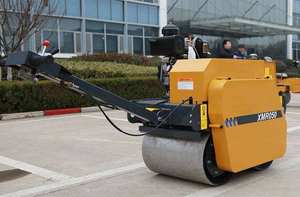รถบดถนนขนาดเล็ก รุ่น XMR050 น้ำหนัก 0.5 ตัน สำหรับงานก่อสร้างทางเดินในสวน - Product Image 2