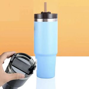 Cooperate Factory Gym Custom Sports Adults Stainless Steel Vacuum Water <b>Bottle</b> with <b>Straw</b> for Camping - Product Image 3