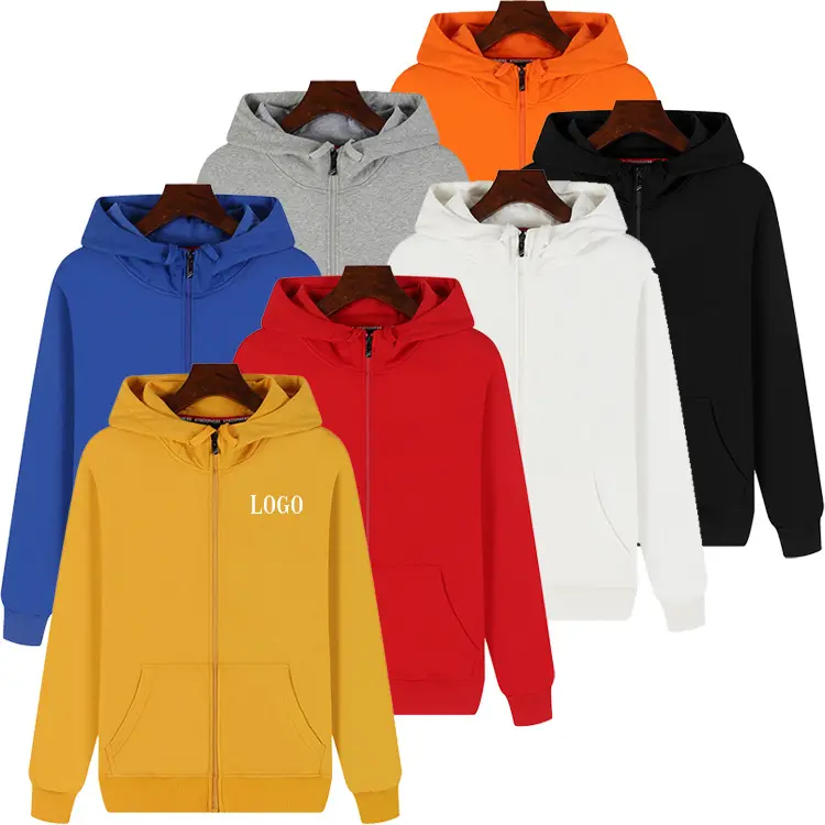 Özel Logo artı boyutu işlemeli kabartmalı ekip boyun Hoodies erkekler kadınlar için boş boy tişörtü