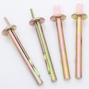 Fennec OEM/ODM Anclaje de seguridad para clavos Pernos de anclaje de techo <span class=keywords><strong>S</strong></span> Chapado en zinc amarillo M6 Martillo de anclaje de hormigón - Product Image 3