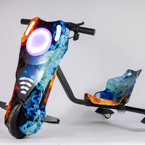 Nuevos estilos niños 3 ruedas 36V luces LED inteligente 350W eléctrico drifting scooter drift <span class=keywords><strong>Trik</strong></span> - Product Image 6