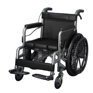 Silla de Ruedas Plegable Médica para el Hogar Holy Lord MAXCARE MAC-ZY01, Impermeable, de Aleación de Acero, Negra, 14 kg, Diseño para Cuidado de Parálisis - Product Image 1