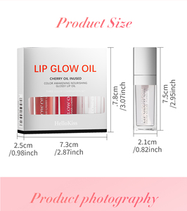 <span class=keywords><strong>Lip</strong></span> <span class=keywords><strong>Gloss</strong></span> Cair Herbal Mineral Tahan Air Matte Melembapkan <span class=keywords><strong>Lip</strong></span> Plumper Oil Lipstick Set 3pcs - Product Image 6