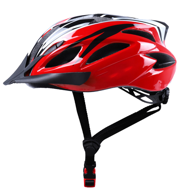 Lightweight PC In-Mold Cycling Helmet with CE EN1078 Certification Stock Bicycle Helmet for Adults OEM Supported