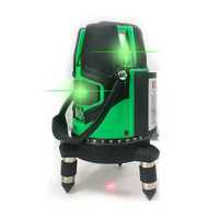 Outil de nivellement rotatif Rechargeable professionnel à 5 lignes niveau Laser mural à lumière verte pour les projets industriels et de bricolage en vente