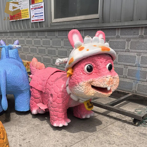 Sgbc2512 Chất lượng cao vui chơi giải trí công viên xe tay ga phim hoạt hình trẻ em khủng long Pin giỏ hàng cho trẻ em - Product Image 6