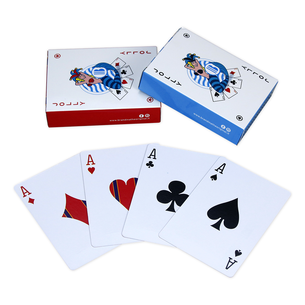 Papel jugando tarjeta