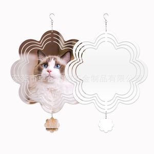 Molinetes de Viento Personalizados de Aluminio de Lujo de 8/10 Pulgadas para Adornos de Jardín, Venta al Por Mayor - Product Image 1