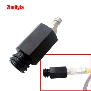 Adaptador de Desconexión Rápida Macho de 8 mm para Máquina de Hacer Soda Sodastream Tr21-4, para Conectar a un Tanque de CO2 Externo, Negro y Plateado - Product Image 5
