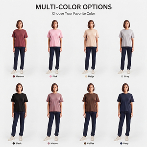 เสื้อยืดคอกลมแขนสั้นผ้าฝ้ายสำหรับผู้หญิง แบบ OEM ODM ผลิตตามสั่ง ขายส่ง รับผลิตแบรนด์ส่วนตัว - Product Image 2