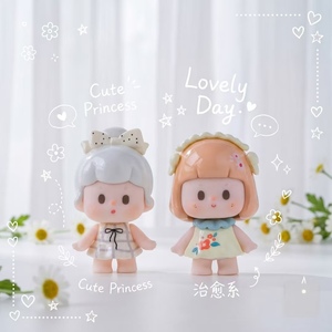 Nuova Serie Bu Er Little Princess, Statuette Collezionabili in Miniatura, Scatola Sorpresa, Artigianato in PVC e Resina, Decorazione Casa Unisex, Giocattoli - Product Image 6