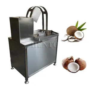 Máquina de extracción de coco de estructura avanzada/Máquina de coco de medio corte de Tailandia/Cortador de cáscara de coco