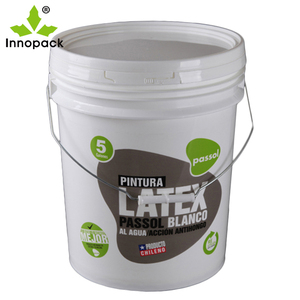 Seaux en plastique de qualité alimentaire de 20L, 5 gallons, 7 gallons, avec poignée, pour peinture, seau en plastique - Product Image 6