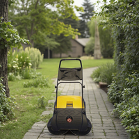Mini balayeuse de sol manuelle Magic Walk-Behind New Condition Manual Sweeper Poussée
