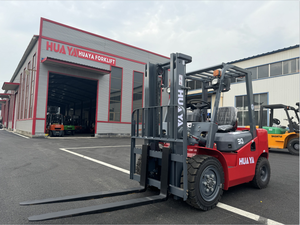 Gratis pengiriman 1 ton 1.5 ton 2 ton 2.5 ton diesel forklift EPA Eur5 mesin 2wd 4wd forklift kasar medan Kecil - Product Image 4