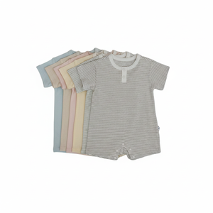 Combinaison pour nouveau-nés et nourrissons, douce et respirante, 100% coton, vêtements pour bébés coréens, barboteuse d'été pour séances photo de 50 à 100 jours - Product Image 2