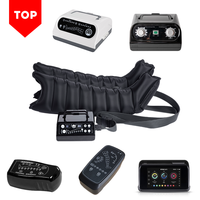 Botte de compression pneumatique à brancher pour la jambe avec contrôle de la durée - Confort et relaxation améliorés
