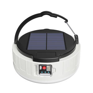Lampe de camping solaire LED portable, étanche, pour l'extérieur, lampe de secours pour tente avec interface de charge USB - Product Image 3