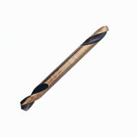 Foret de centrage HSS double embout pour usinage des métaux, outils de tournage, foret de précision, scie cloche, forets combinés pour acier et fer