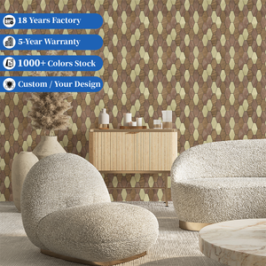 Dải Dài Màu Nâu Hiệu Ứng 3D Chống Nấm Mốc Gạch Khảm Gạch Phòng Tắm Nhà Bếp Tự Dính Keo Dán Tường Miếng Dán Khảm