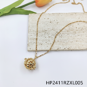 Elegante collana a catena lanterna alla moda per Look quotidiano o feste gioielli di moda - Product Image 1