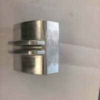 Blocco di Supporto Industriale in Lega di Alluminio Lavorato CNC di Precisione, Hardware di Montaggio Personalizzato OEM ODM