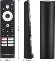 Remote Pengganti ERF3M90H untuk Hisense Google TV Vidaa Laser Canvas 4K UHD HD Mini-LED ULED Android TV