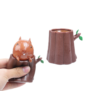 Wholesale OEM Kawaii Kinds of Egg Pop Out Squeeze Cup Stuffed Animal Toys Stress Relief Fidget Toys for Kids - Product Image 2