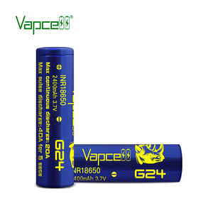 נרחב להשתמש 18650 סוללה Vapcell INR18650 G24 2400mah 20A נטענת ליתיום סוללה - Product Image 3