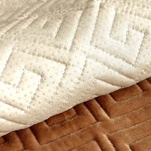 Fundas de Sofá de Franela Estilo Europeo Coreano de 7 Piezas con Brazos, <span class=keywords><strong>Beige</strong></span> Marrón Crema, Lavables a Máquina, Acolchadas - Product Image 6