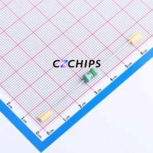 Inductor de Anillo de Color AL0510-4R7M / Componente de Orificio Pasante (THT), D5xL11mm 4.7uH 20% 1A 200mOhm - Product Image 1