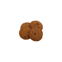 Biscuits sandwich à la vanille et au chocolat 390G Texture semi-dure ronde Goût sucré Haute qualité Emballage boîte pour le thé de l'après-midi