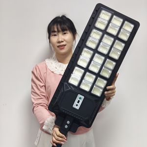 Zonne-straatlamp 500w1000w2000w Bewegingsmelder Straatweg Basketbalveld Huis Cantilever Binnenplaatslamp - Product Image 1