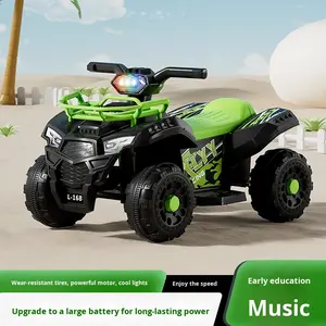 厂家批发婴儿电动越野四轮汽车儿童沙滩自行车儿童电动车 - Product Image 4