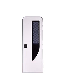 <span class=keywords><strong>Porte</strong></span> d'entrée de camping-car en alliage d'aluminium de couleur blanche de taille personnalisée, accessoires pour <span class=keywords><strong>remorque</strong></span> de <span class=keywords><strong>voiture</strong></span> pour tous types de VR - Product Image 2