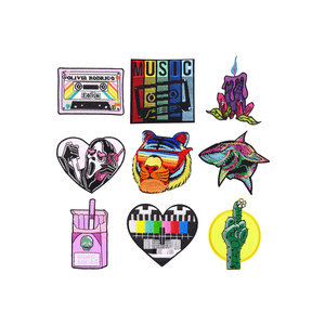 Parches bordados con palabras divertidas, parches de hierro con letras Retro, apliques, ropa, camisa, chaquetas, mochila, insignia de costura, accesorio DIY - Product Image 2