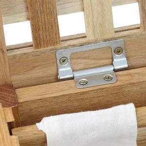 Sinh thái thân thiện thiết kế hiện đại vuông bằng gỗ giặt cản trở nhà góc phòng tắm bẩn quần áo lưu trữ cản trở - Product Image 5